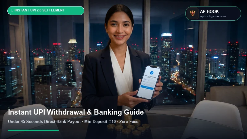 AP Book Instant UPI Withdrawal & ₹10 INR Deposit Tutorial